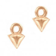 Cymbal ™ DQ metal bead ending Kleftiko for Matubo GemDuo - Rose gold